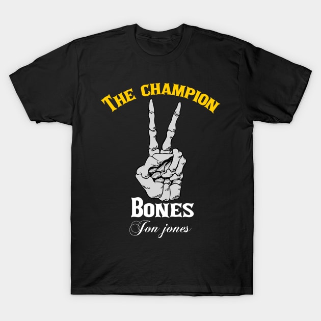 jon jones bones T-Shirt by FIFTY CLOTH